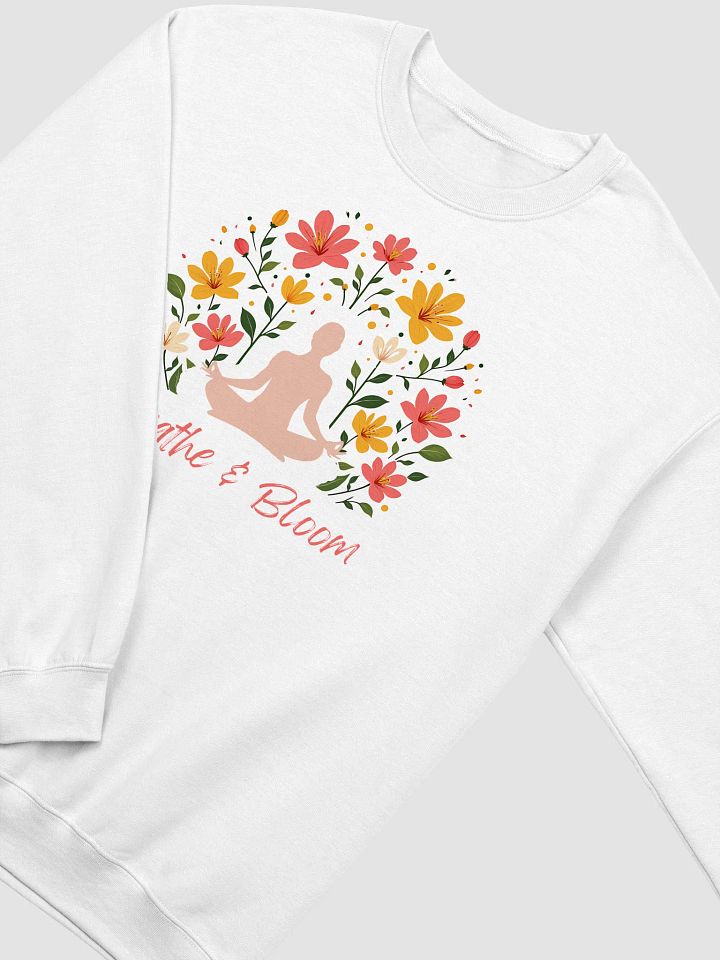 Breathe & Bloom Yoga Crewneck product image (17)