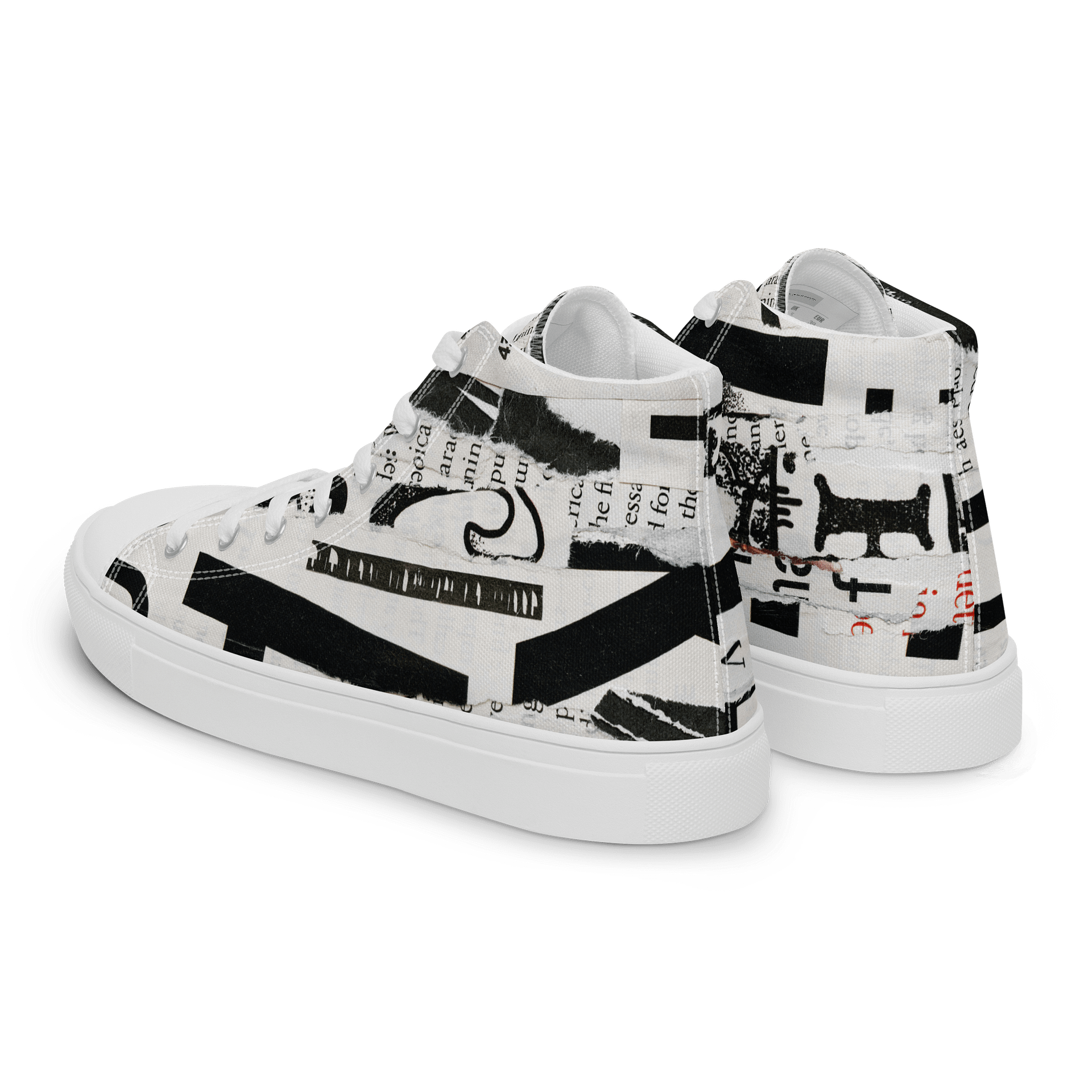 Chaos Collage Women's High Tops product image (5)