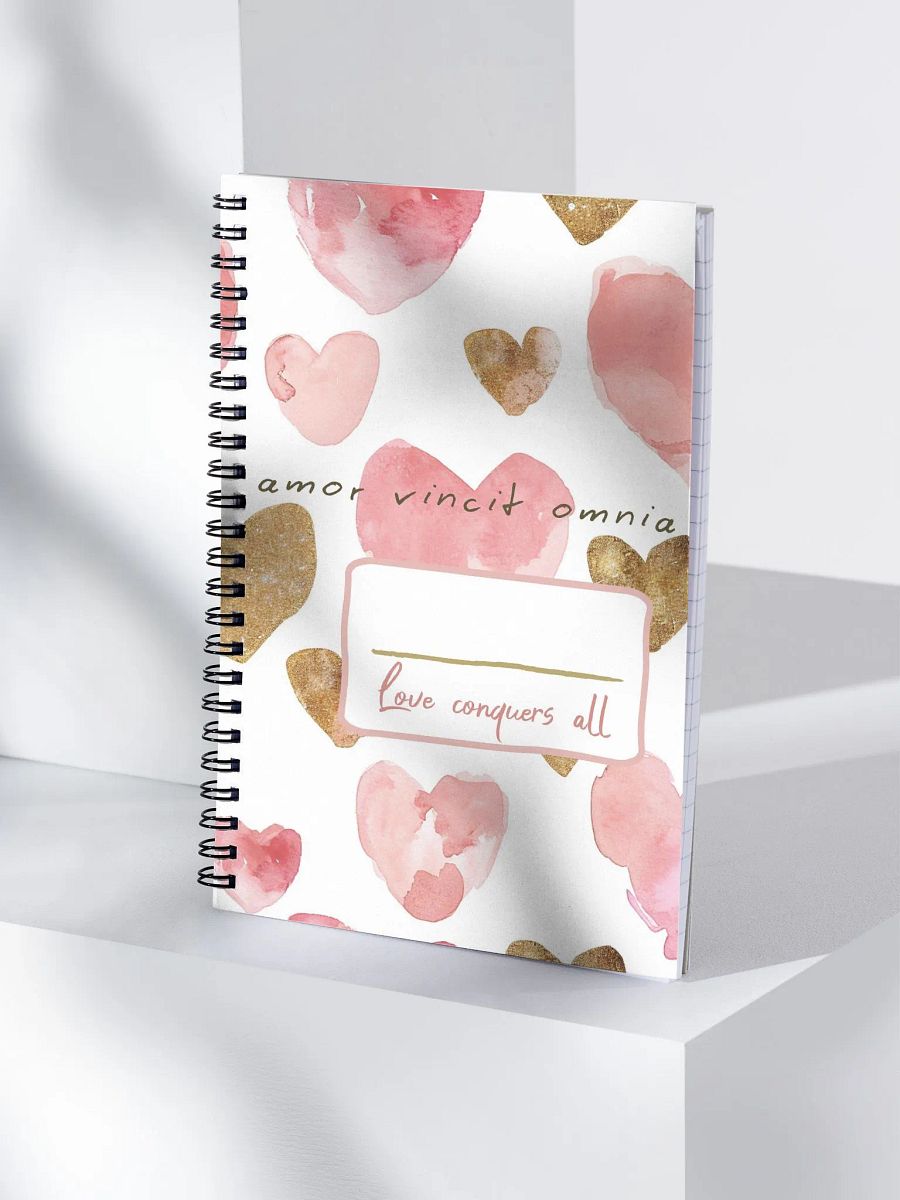 Amor Vincit Omnia Notebook product image (6)
