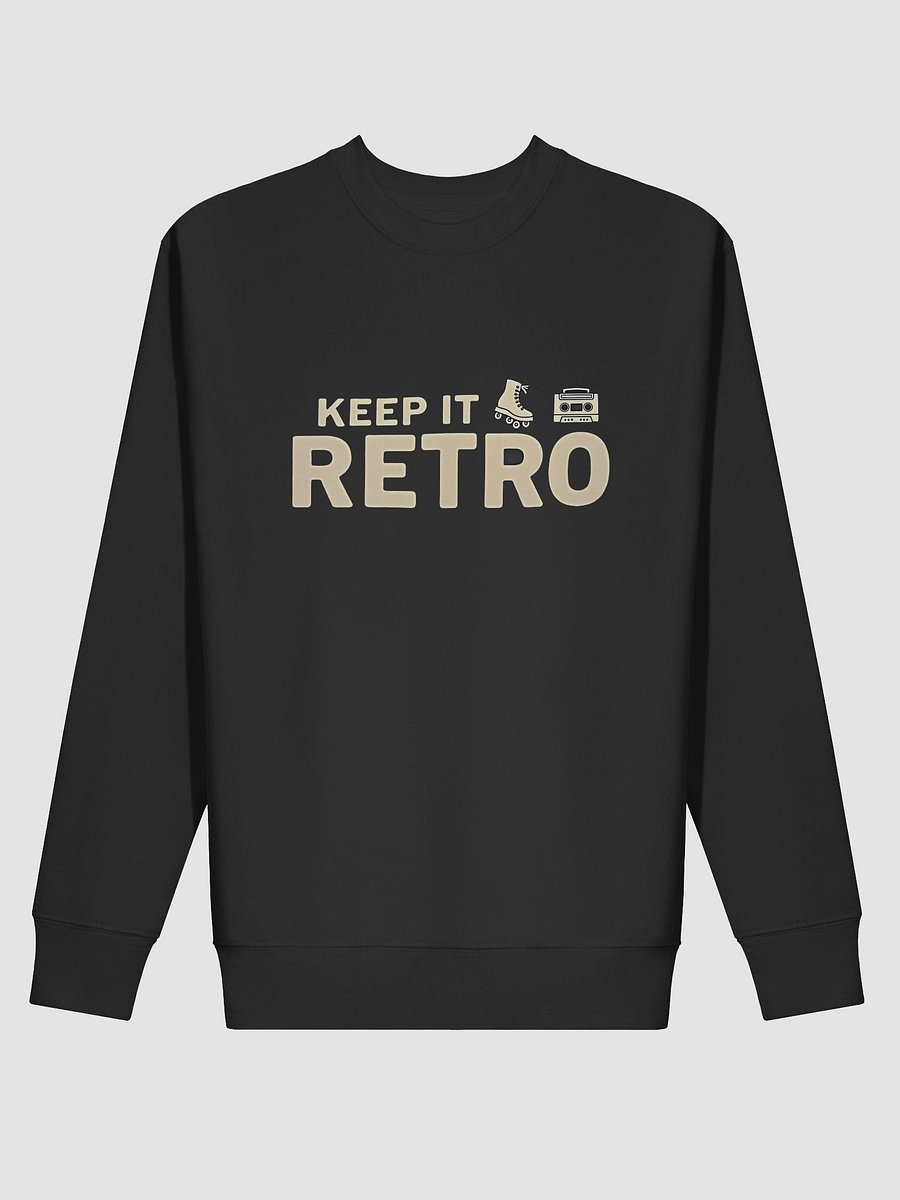 Retro Roller Skate Boombox Sweatshirt product image (2)