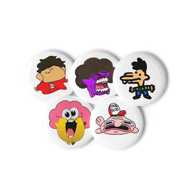BUTTON PIN SET #1 product image (3)