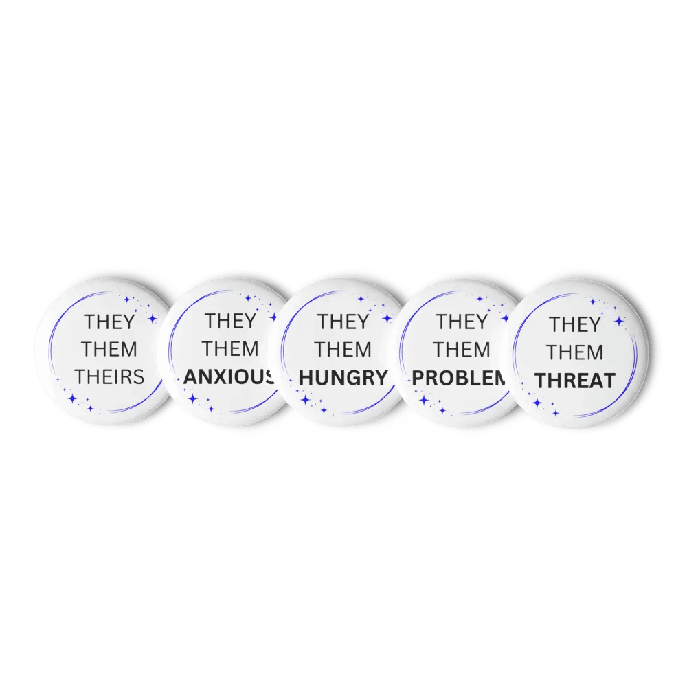 They/Them Pronouns - White product image (1)