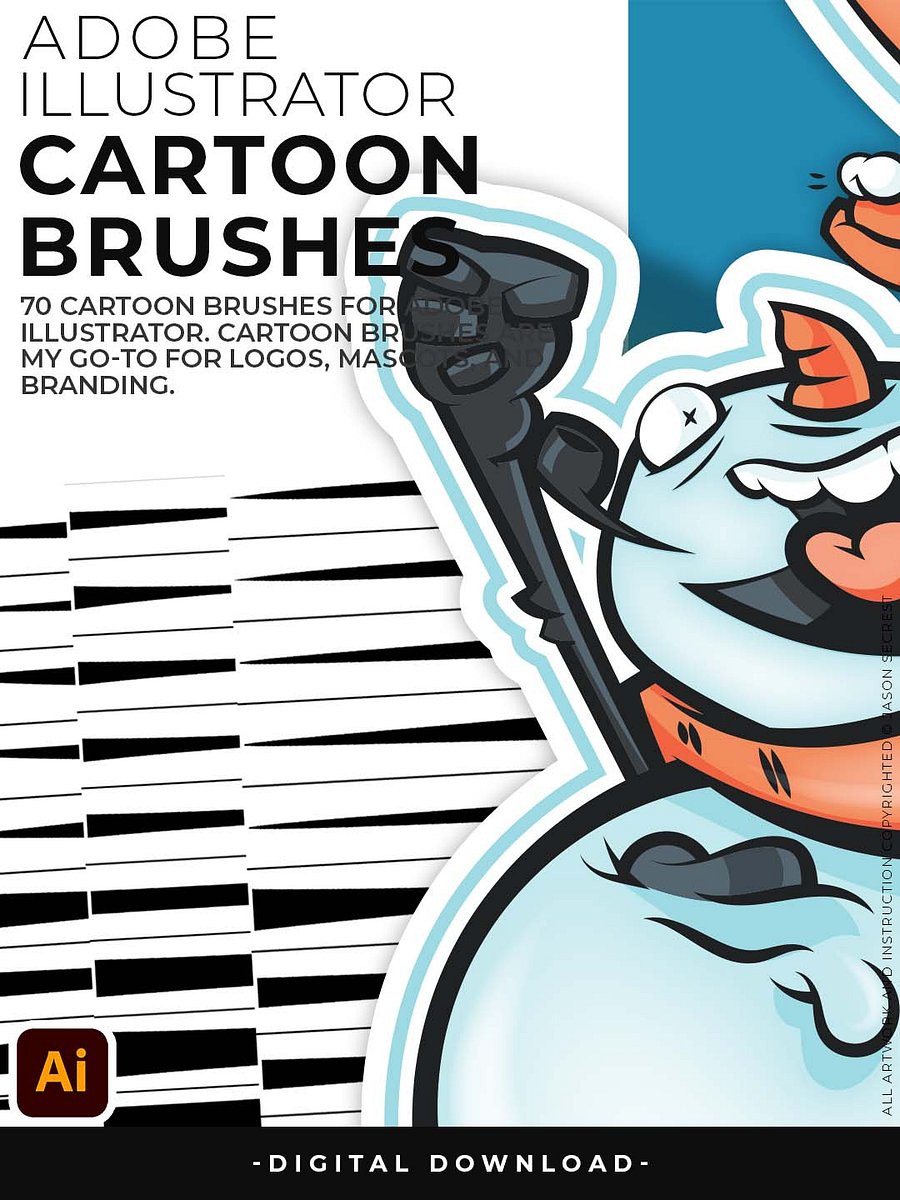 CARTOON BRUSHES product image (5)