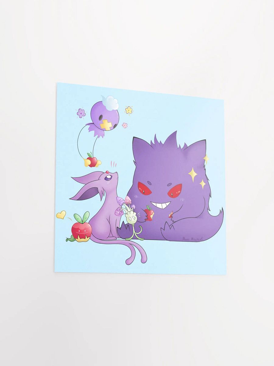 Purple 'Mons Poster product image (3)