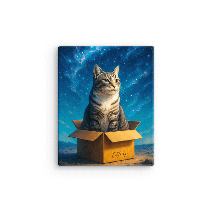 Catnip Cat on Canvas product image (1)
