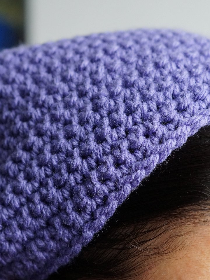 Single crochet bandana pdf pattern product image (1)