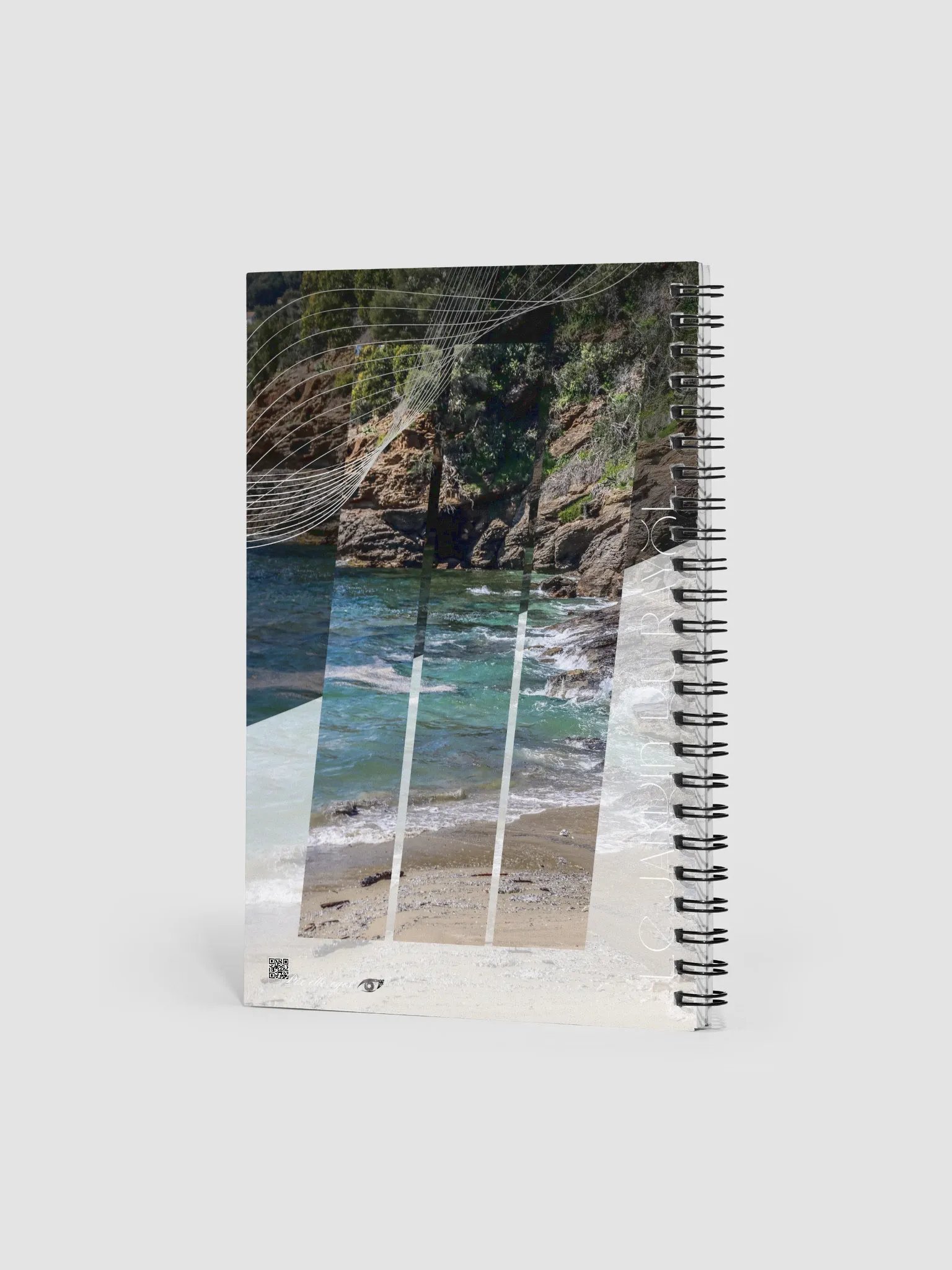 Geographik Notebook - Plage du domaine du Rayol - Format A5 product image (2)