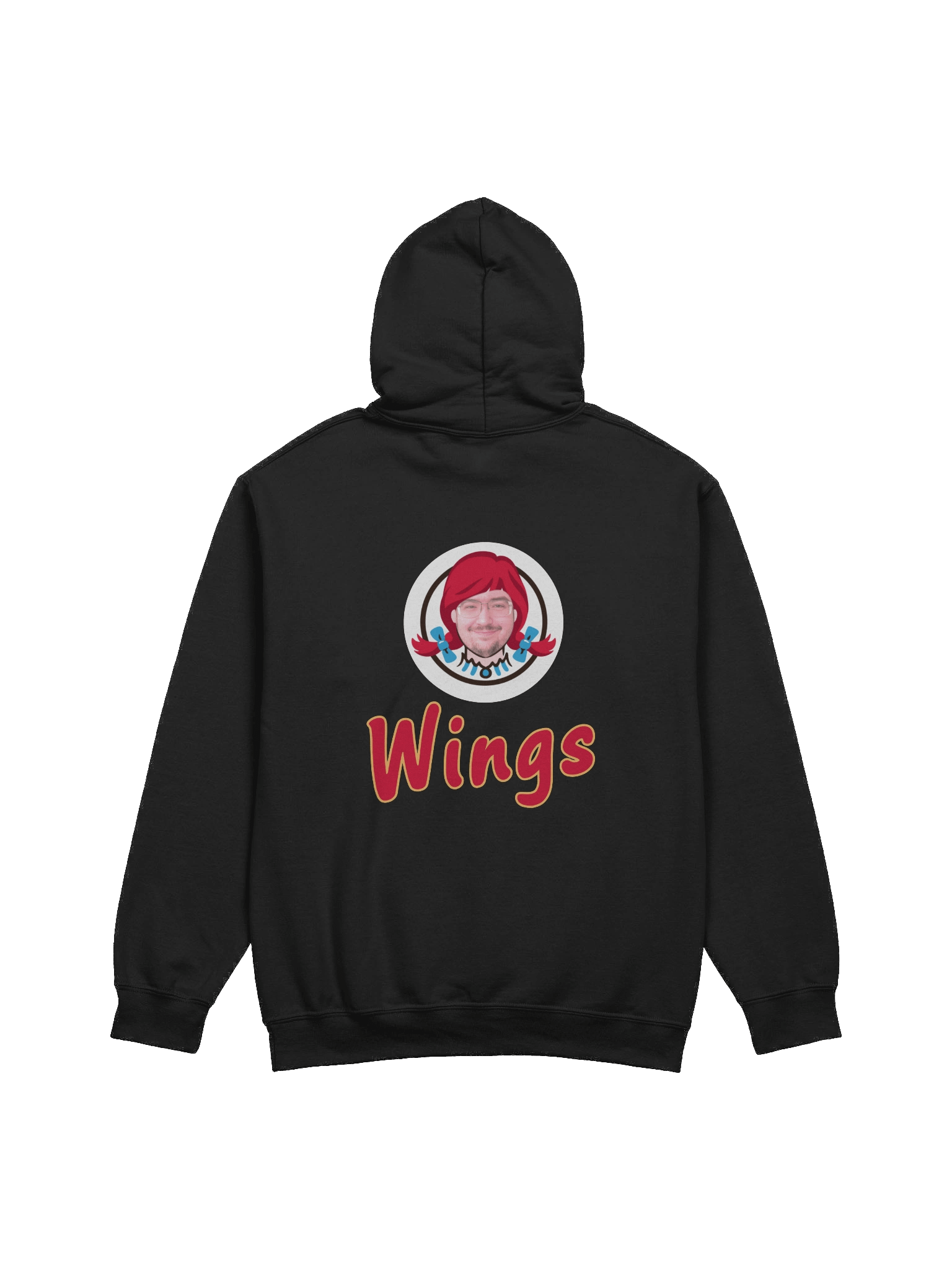 [WOR Shop] Wings Chili - Unisex Pullover Hoodie [white logo] product image (1)
