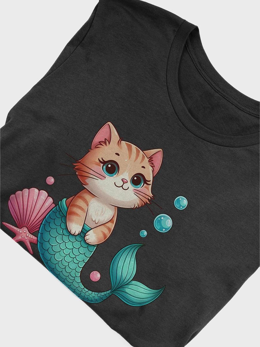Cat Mermaid Supersoft Unisex T-Shirt product image (5)