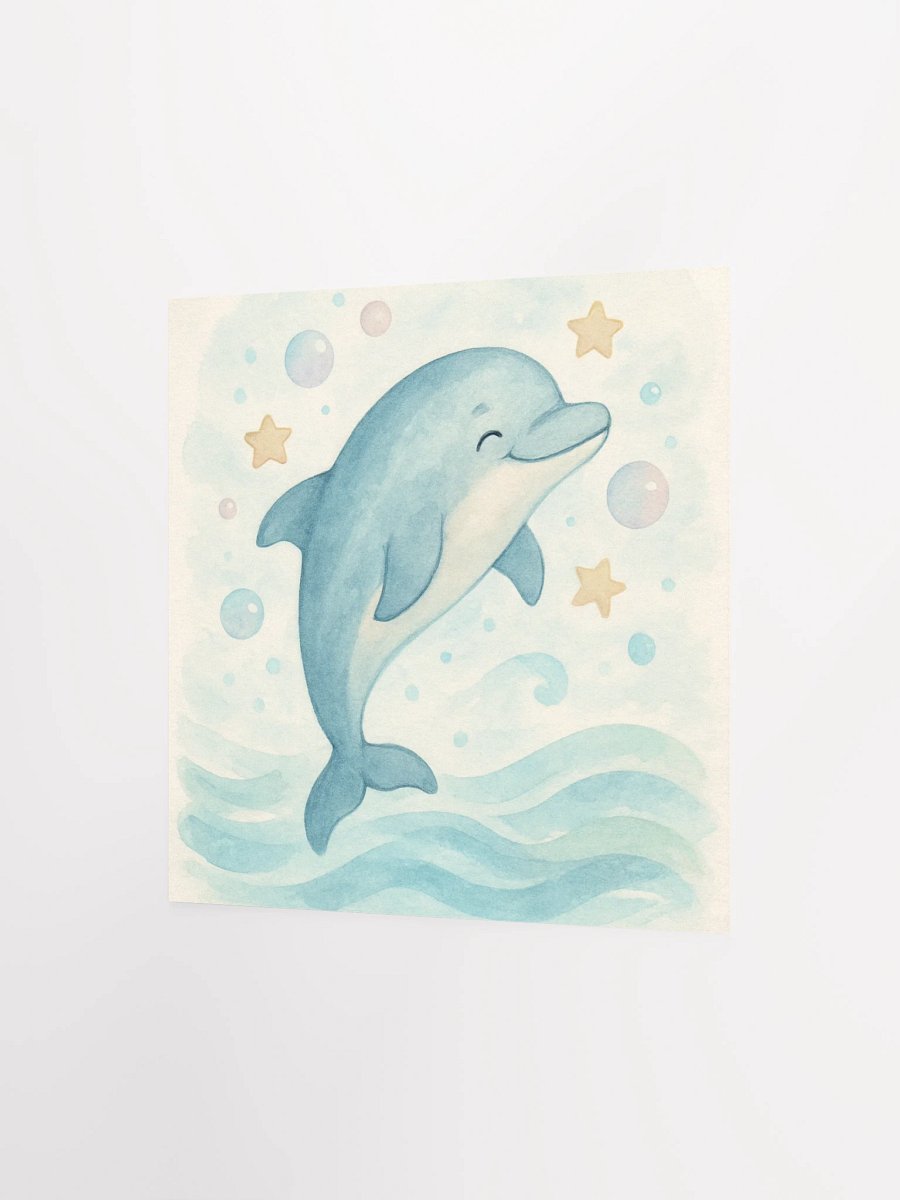 Gentle Baby Bison Vibrant Matte Poster Print product image (7)