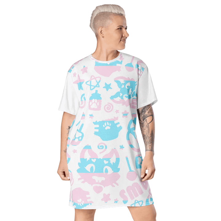 Lil-T Long Oversize T-shirt dress product image (1)