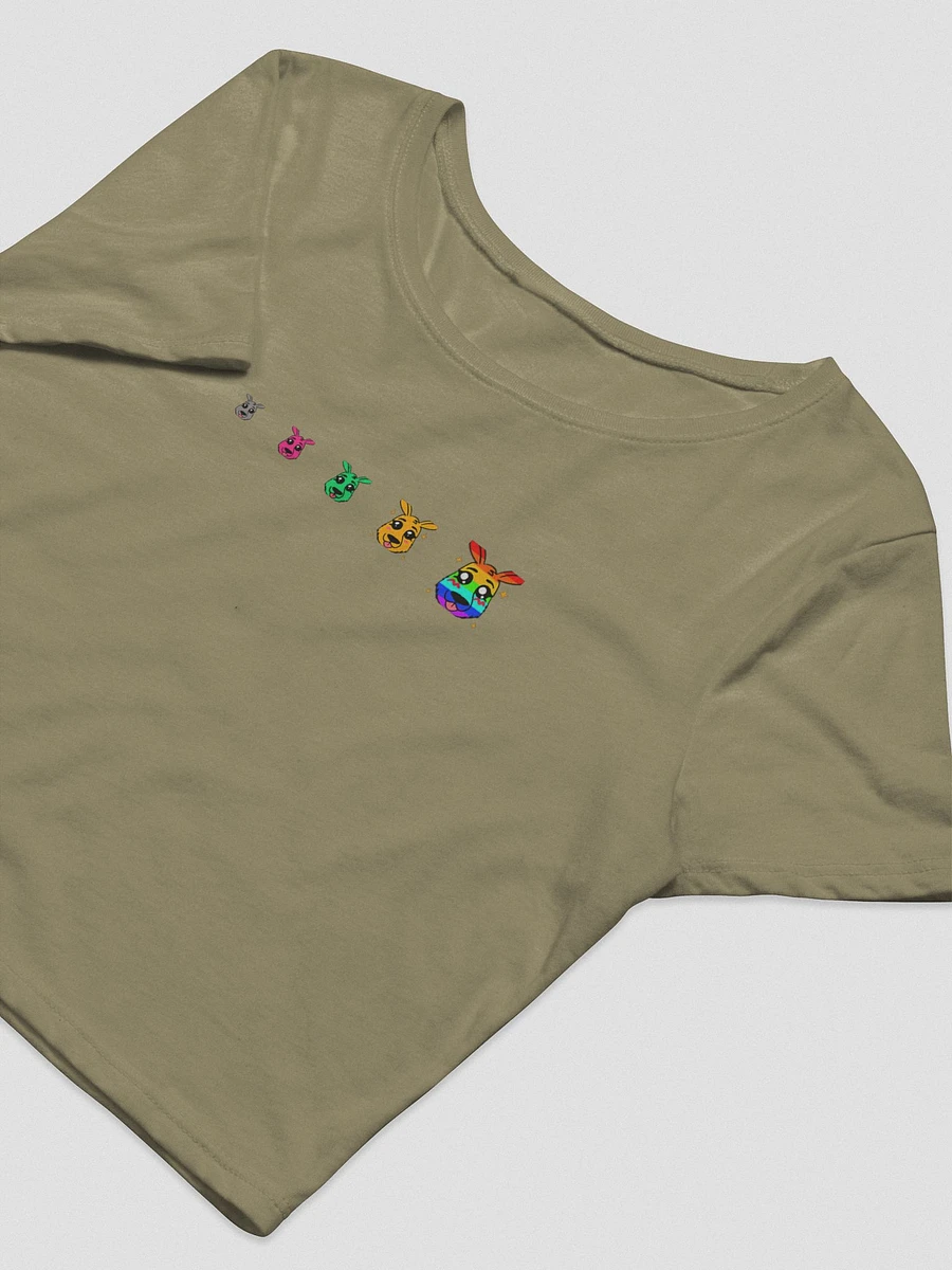 TiaLaughs Rainbow Roo Badges Crop Top product image (17)