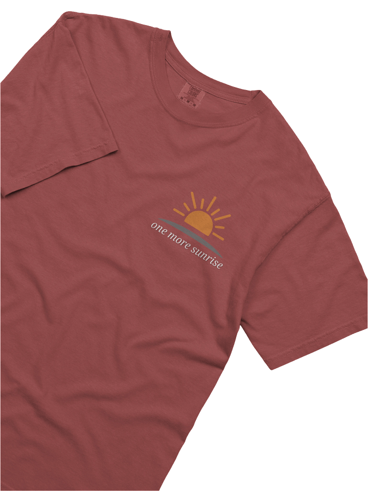 OMS Logo, Front, Back, One More Sunrise product image (1)