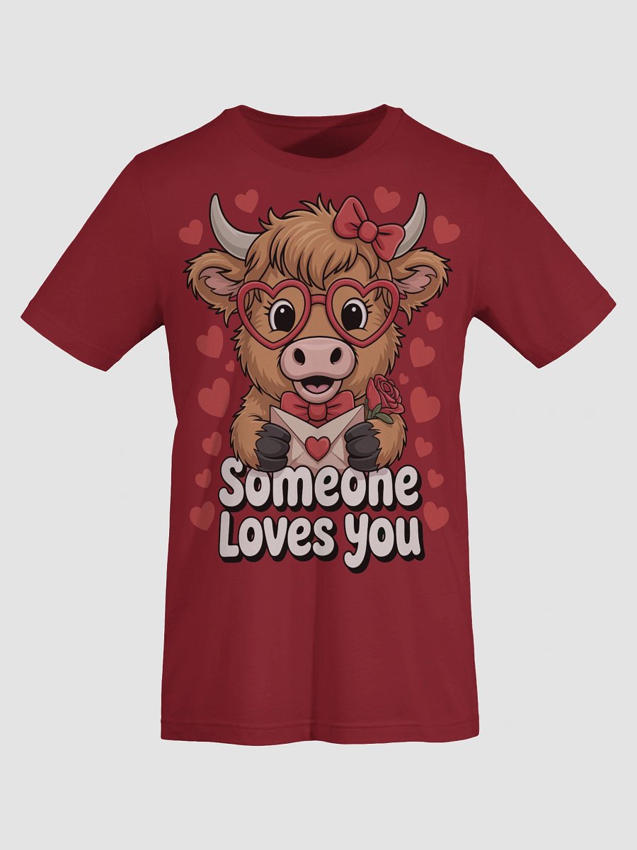 Valentine Cow T-Shirt product image (7)