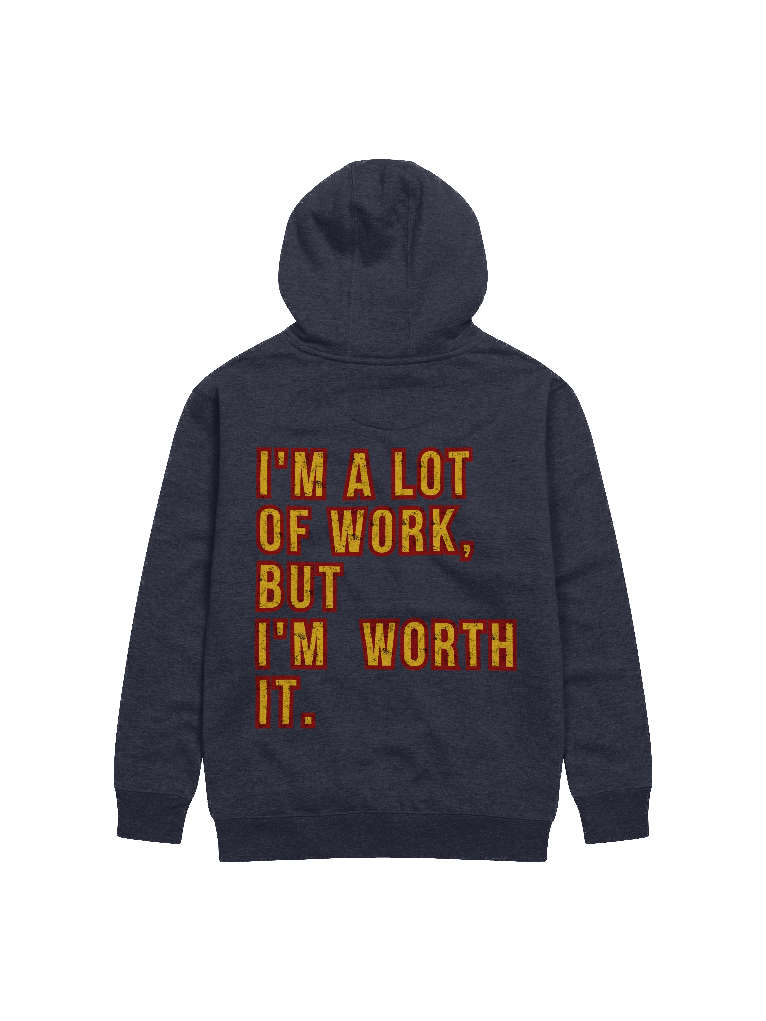 I'm Worth It Fleece Sweatshirt & Hoodie - Unisex Pullover Sweater for Fall & Winter Comfort product image (10)