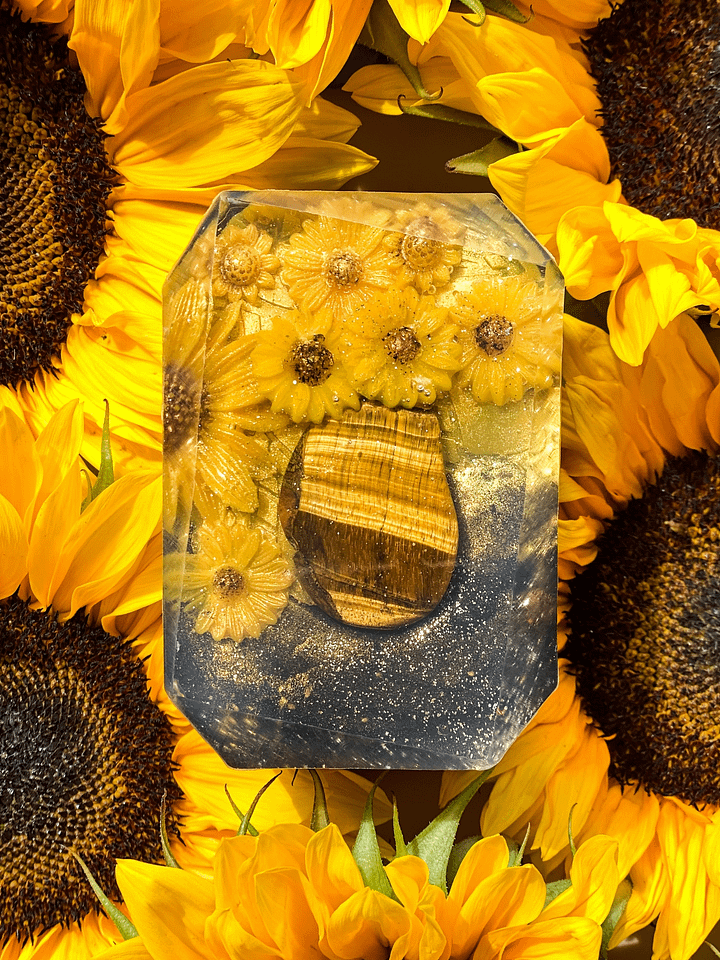 Golden Healer - 5oz Crystal Infused Bar Soap product image (1)