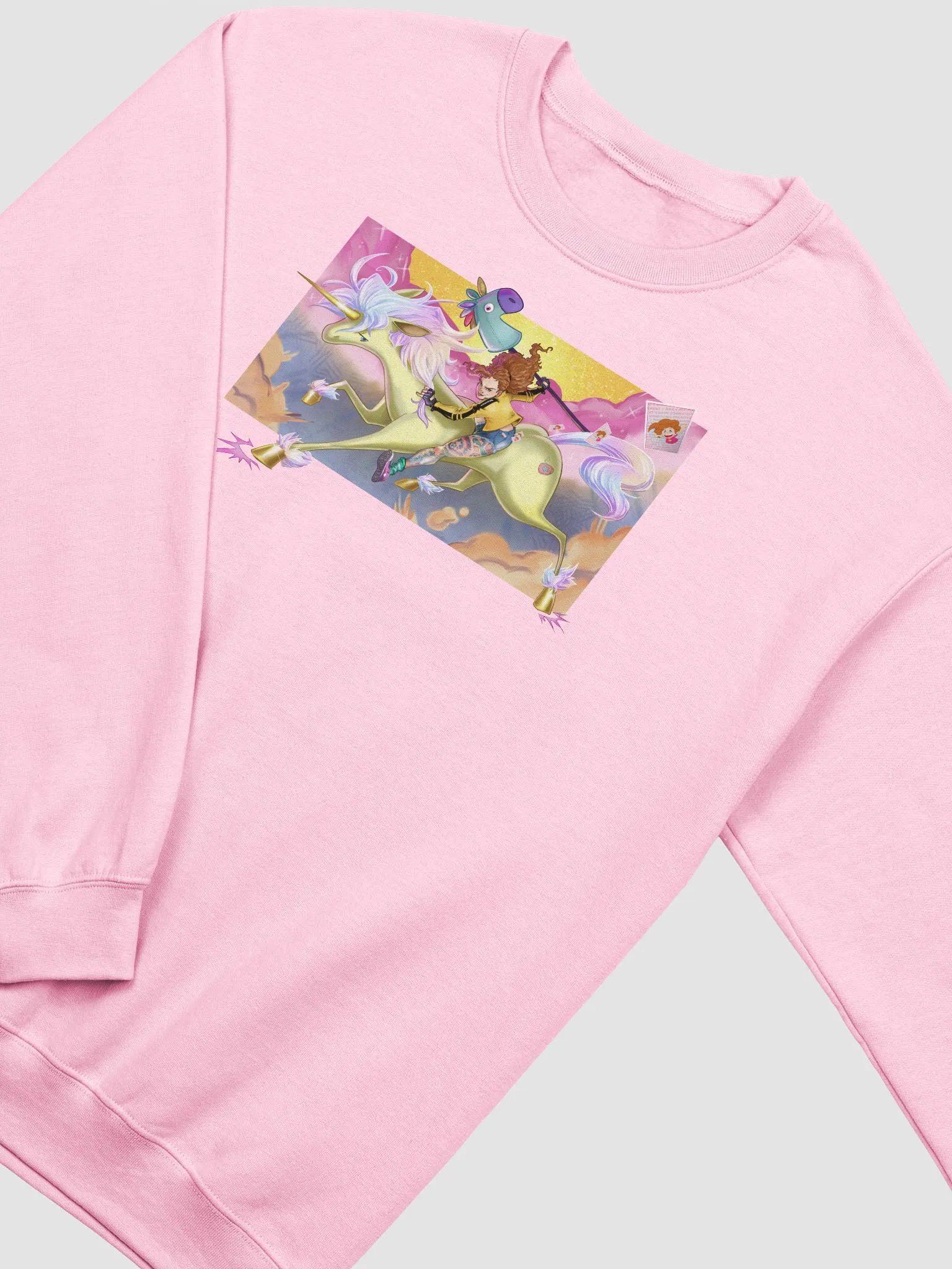 Whimsical Battle Crewneck Sweatshirt product image (3)