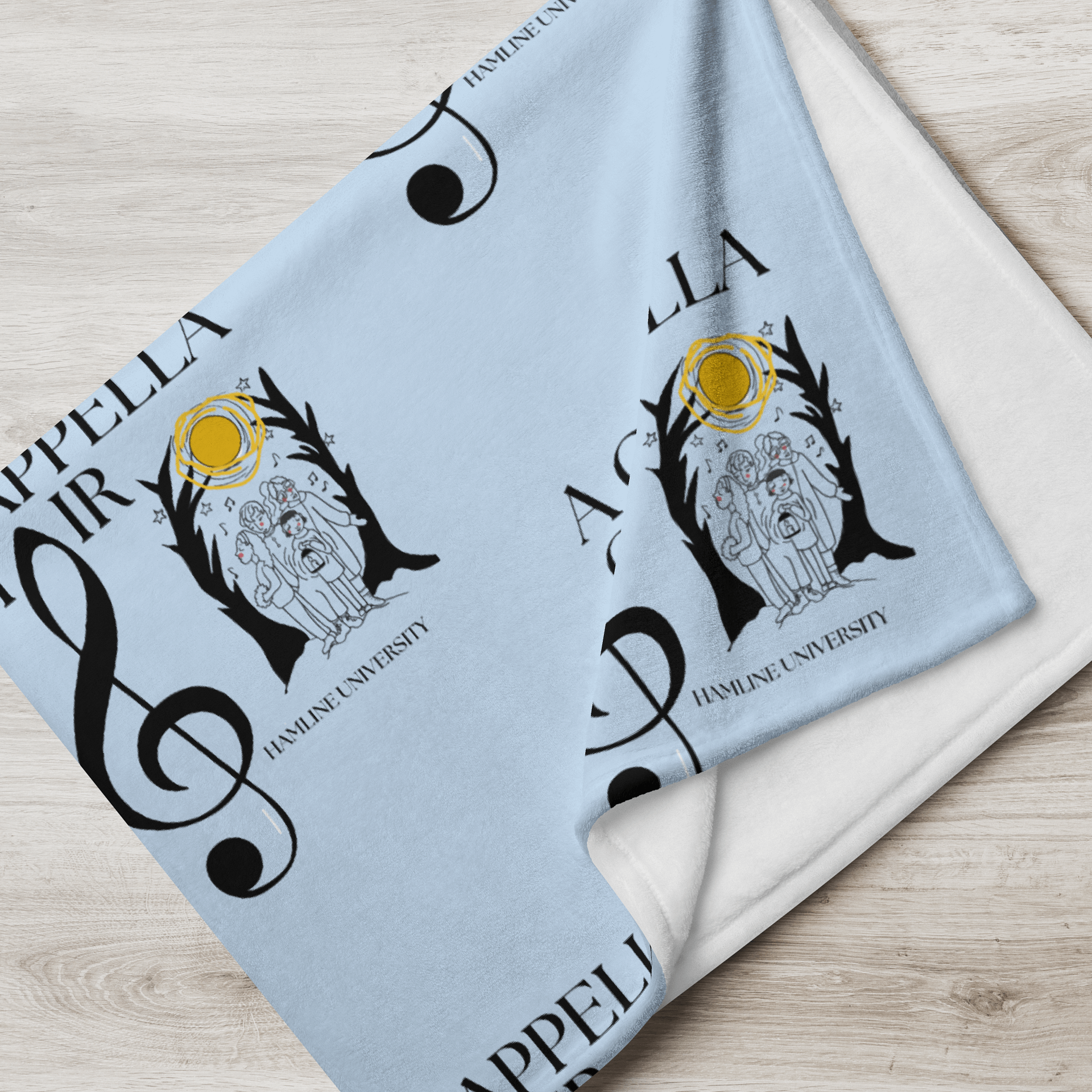 A Cappella Choir Throw Blanket product image (3)