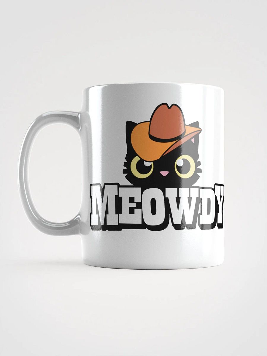 Meowdy Mug: Adorable Cat Cowboy Ceramic Coffee Mug product image (12)