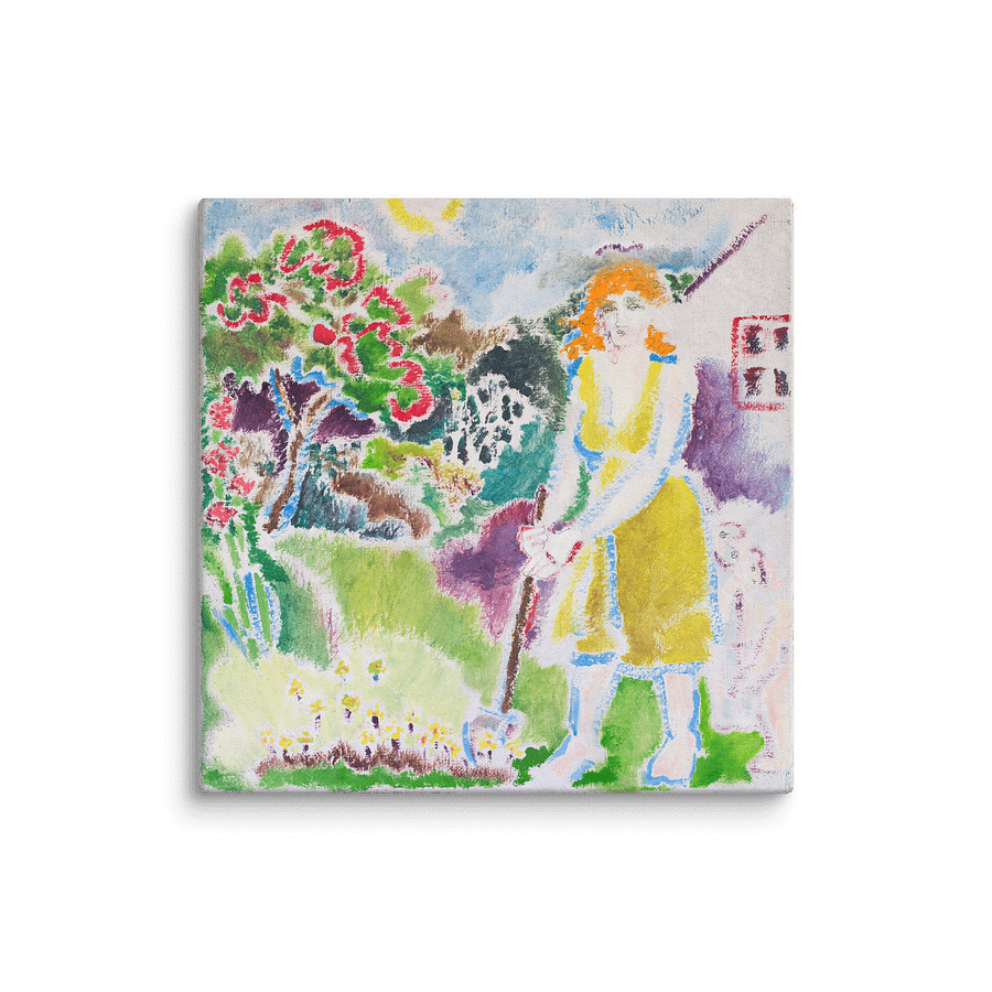Eve of the Northwest Gardening 1987 on canvas (24" x 24") product image (3)