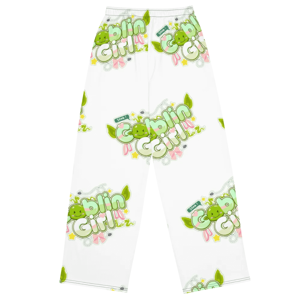 Goblin Girl Logo Unisex Wide-Leg Pants product image (1)