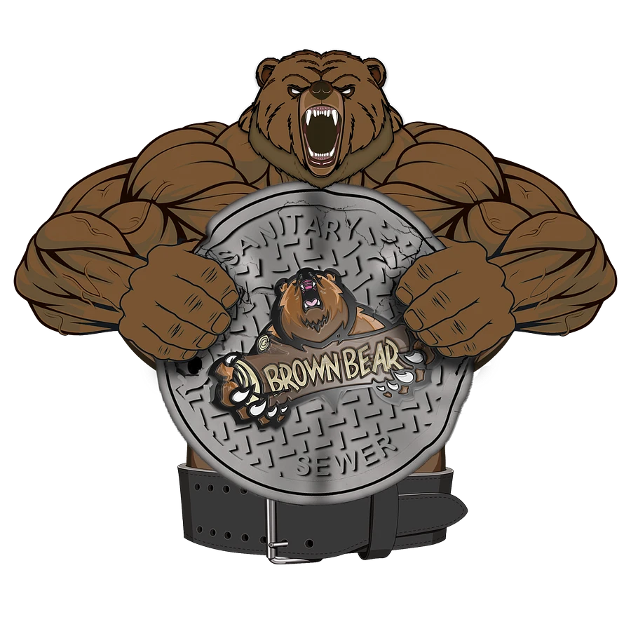 Brown Bear Crush - Heavyweight T-shirt product image (49)