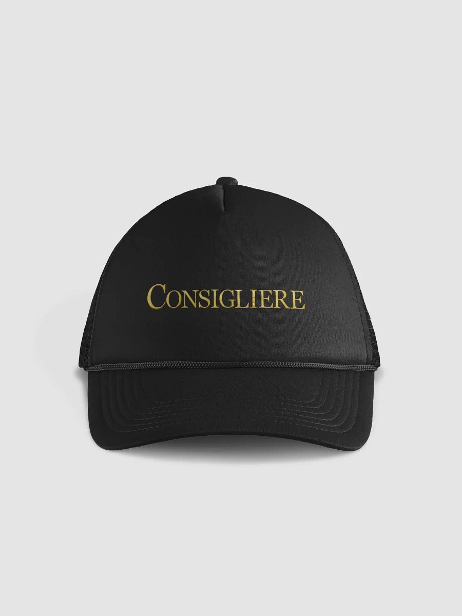 Golden Consigliere Foam Trucker Hat product image (1)