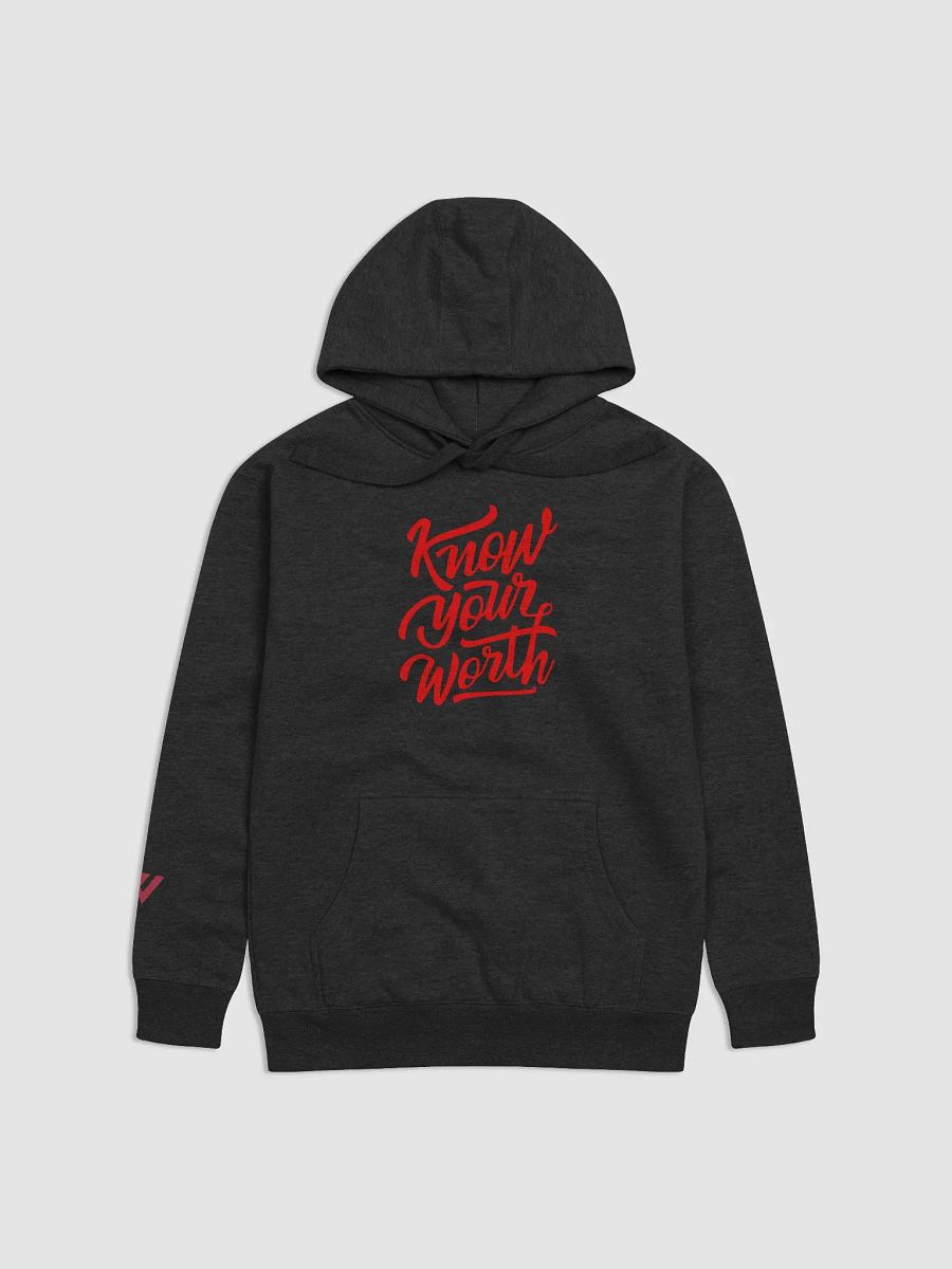 Know Your Worth - Hoodie - RED Letter Edition product image (5)