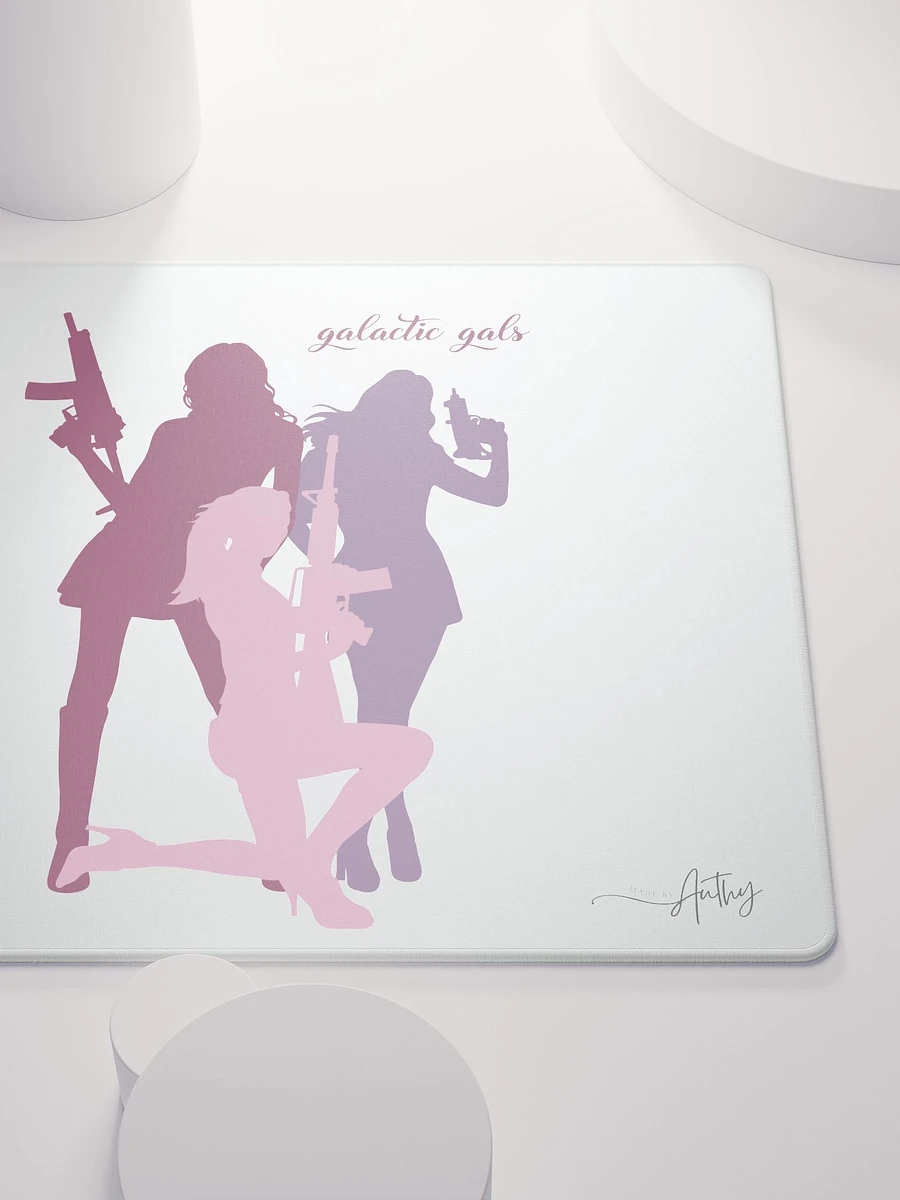 Galactic Gals Mouse Pad: Charting Stellar Nights in the Verse! product image (5)