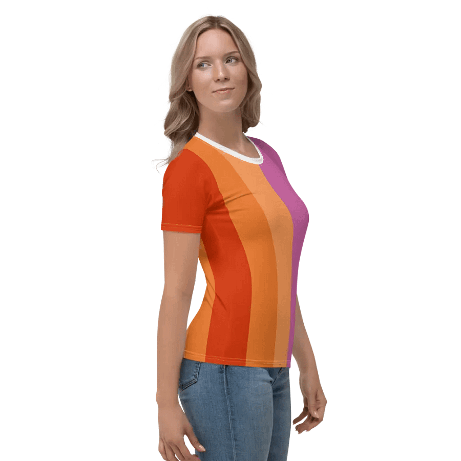 Lesbian Pride Flag - All-Over T-Shirt product image (6)