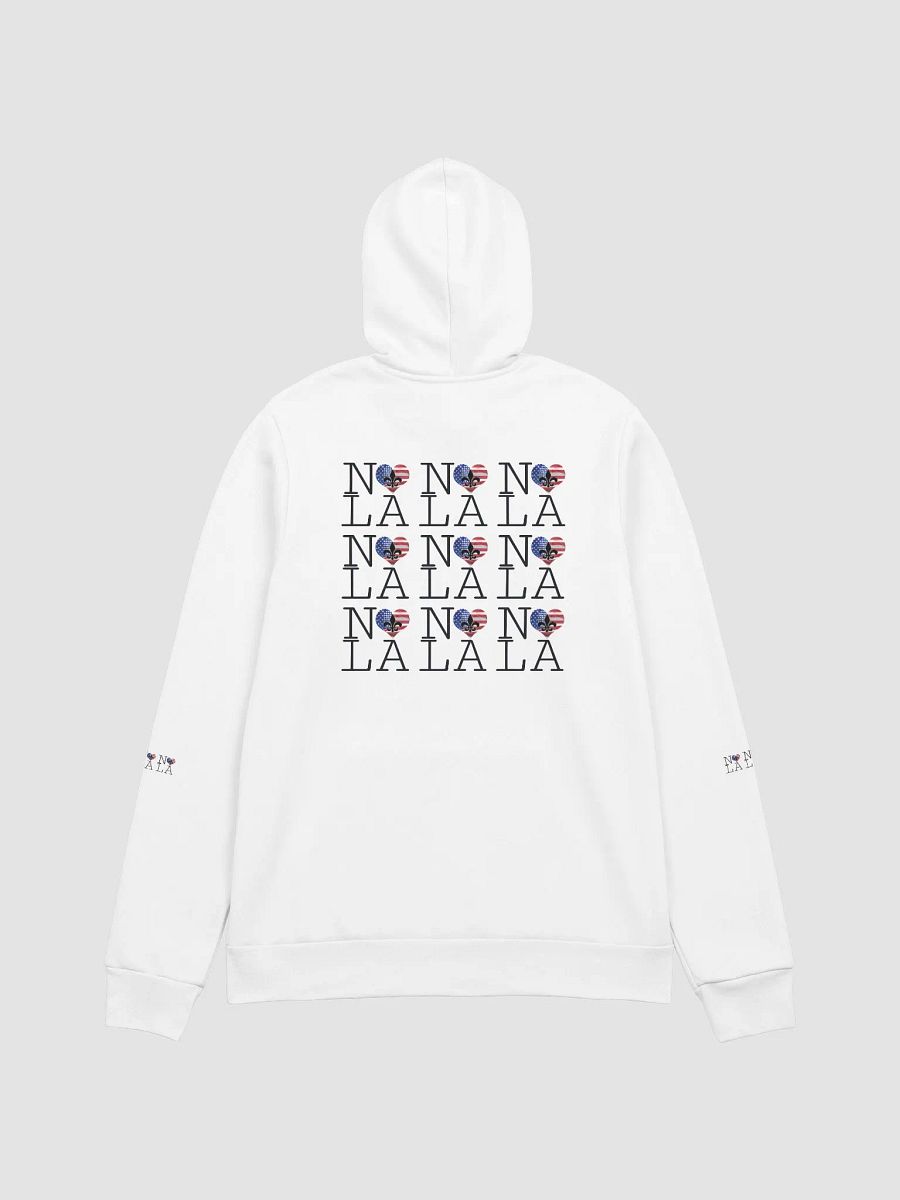 I LOVE NOLA **SUPERSOFT LEGACY HOODIE** (USA HEART LEGACY BACK + SLEEVES) product image (5)