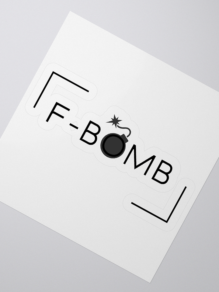 F-BOMB Sticker product image (2)
