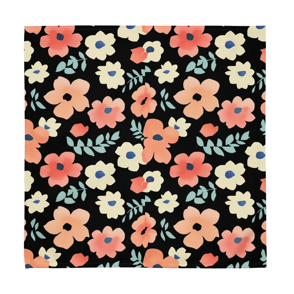 Floral Harmony Cloth Napkin Set (4) product image (3)
