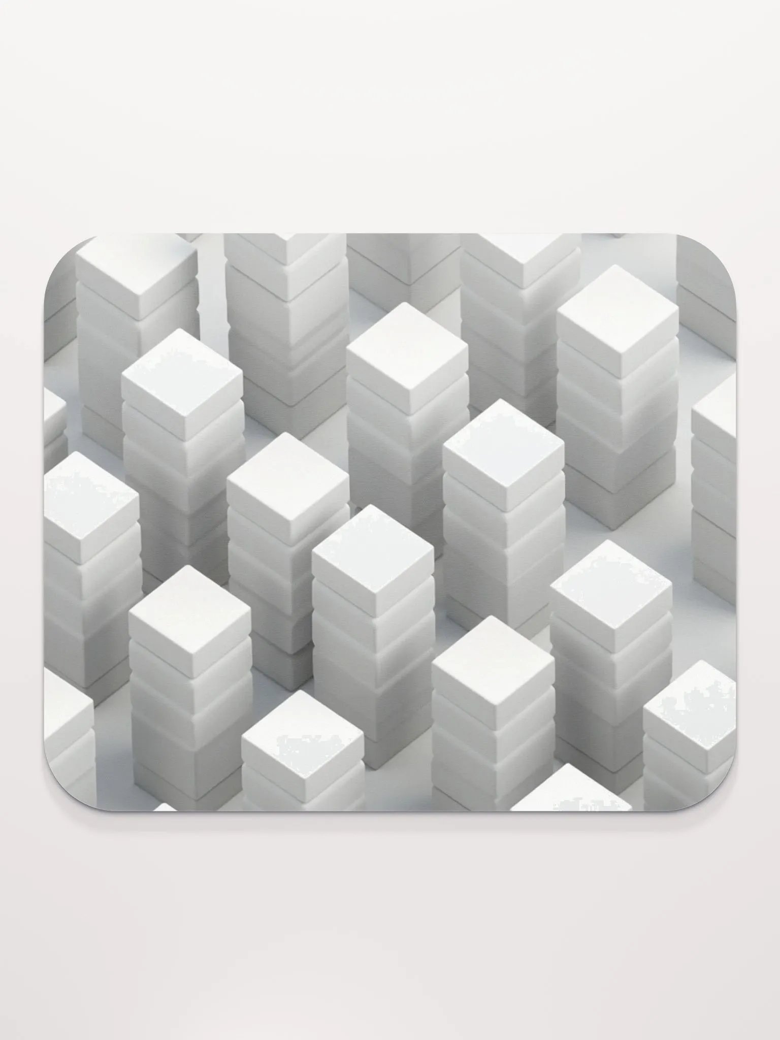 Repetitive Tower Grid Mouse Pad product image (2)
