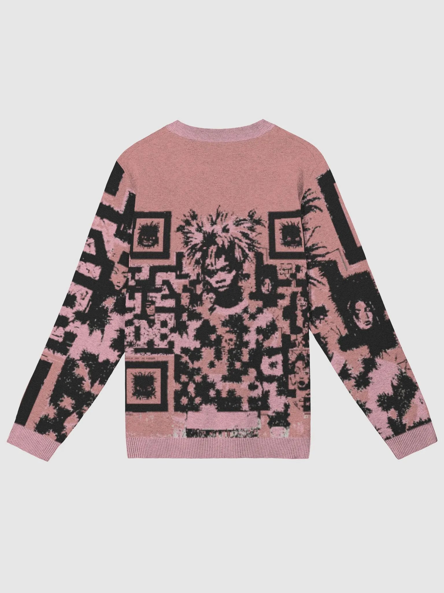 St®èétwise QR-Coral Jacquard Sweater product image (8)