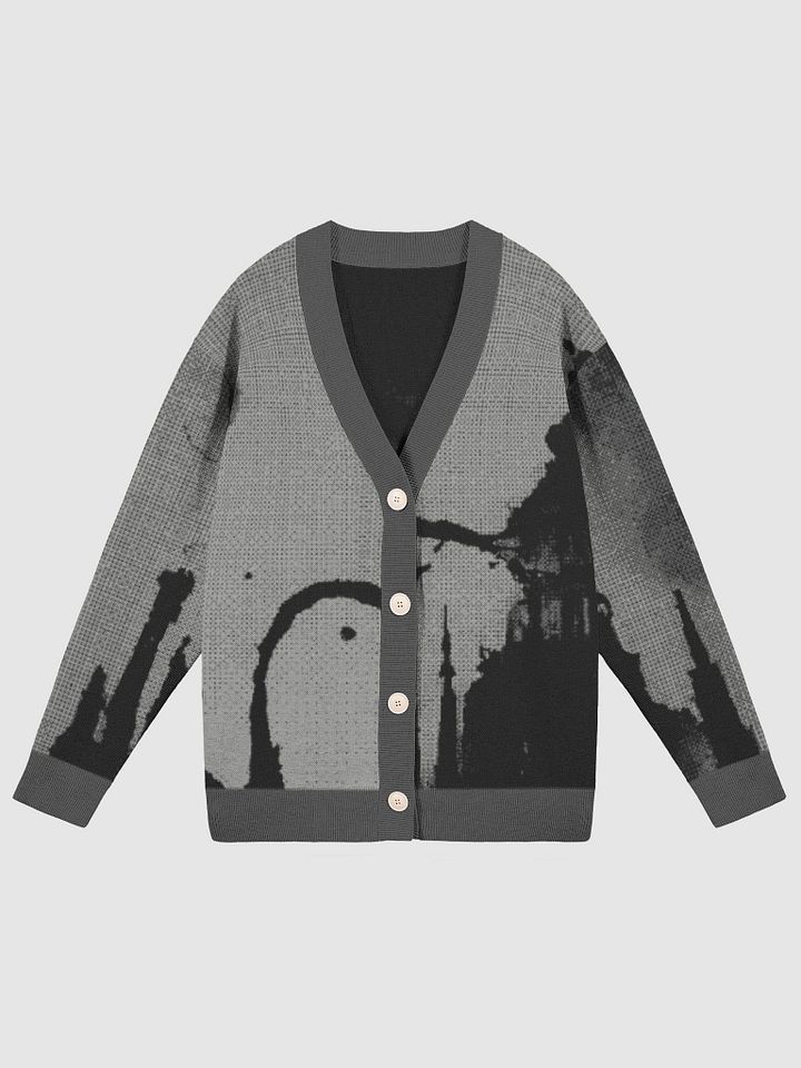 Ink Splatter XL Knitted Cardigan product image (1)