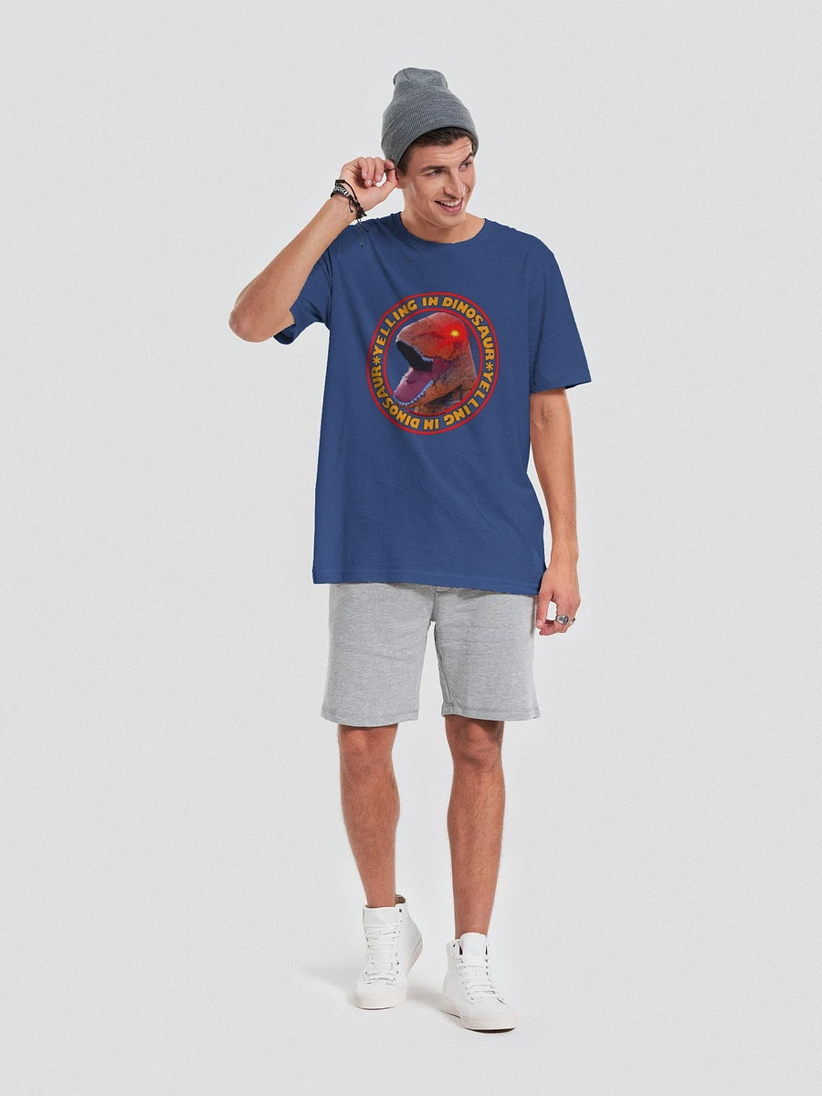 Yelling In Dinosaur Coloured T-Shirt product image (39)