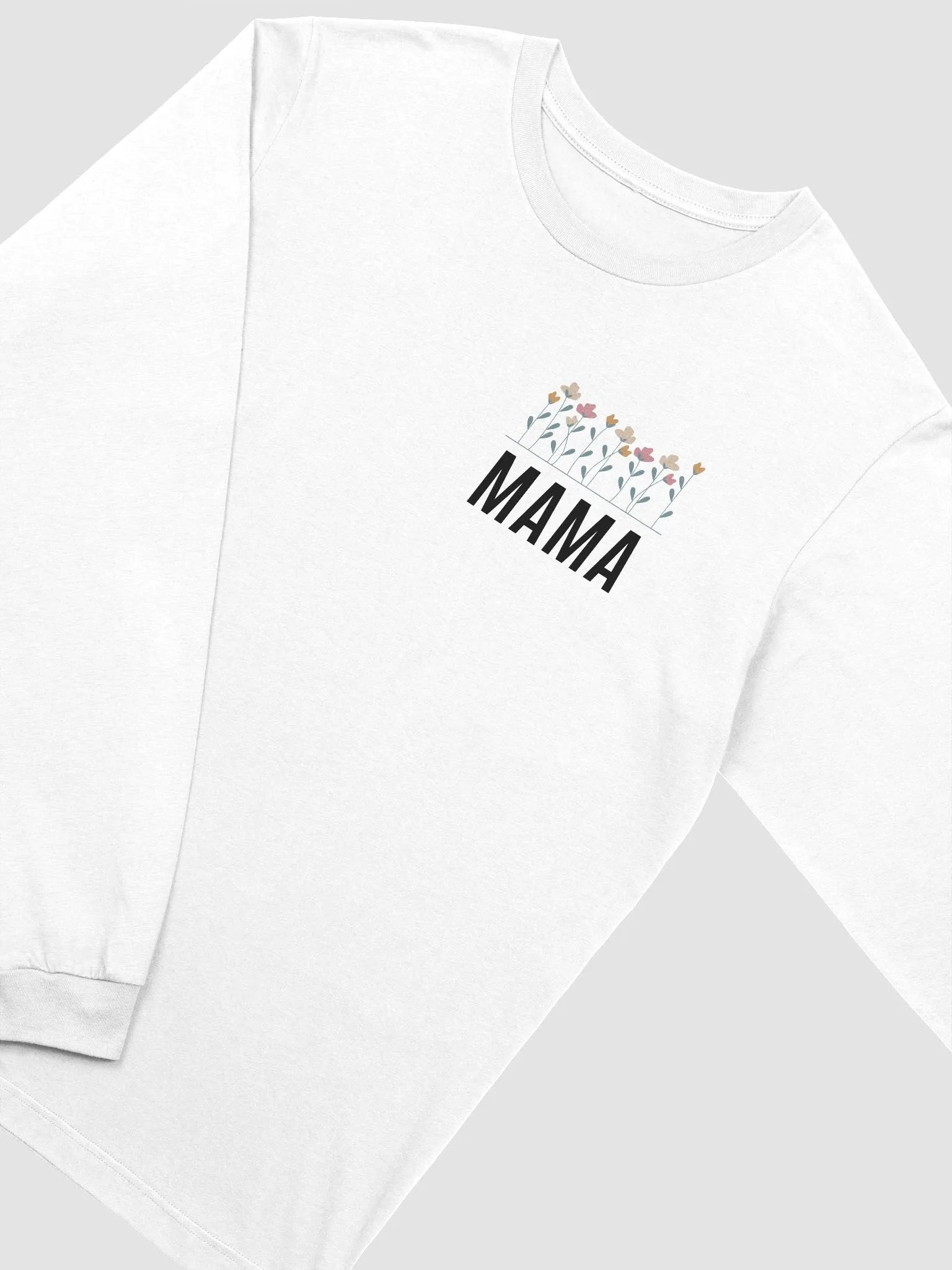 Floral Harmony Long Sleeve Tee (Mama) product image (3)