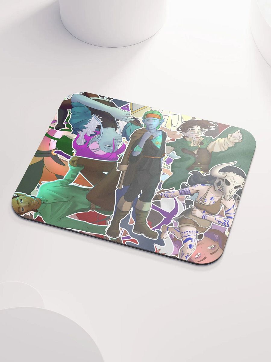 Friends Overlapping Mouse Pad product image (3)