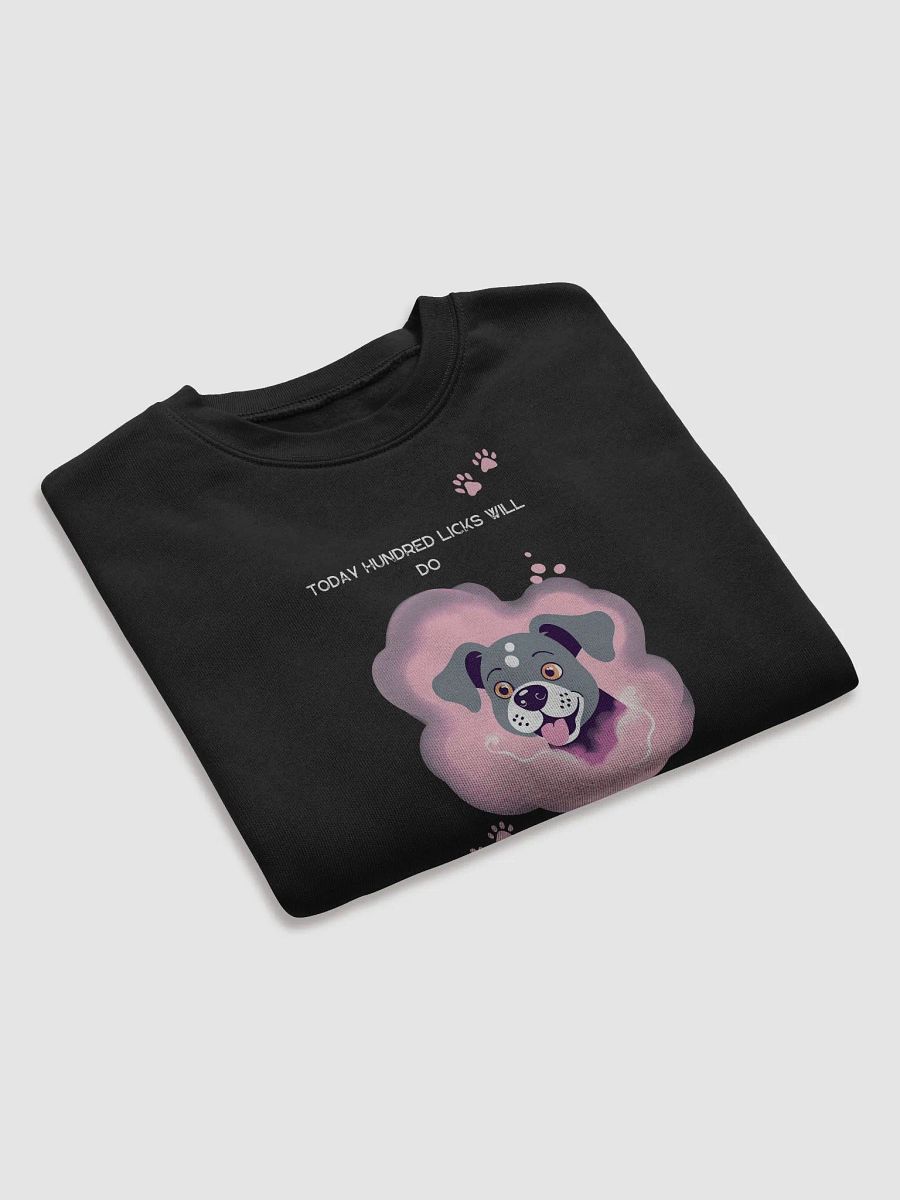 Whimsical Cloud Dog Fleece Sweatshirt product image (7)