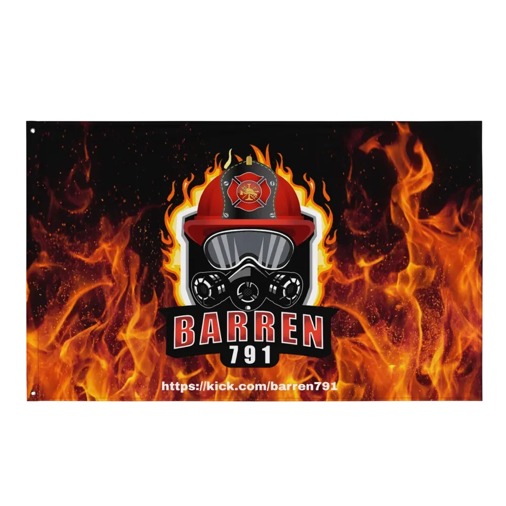 Barren791 Fire Flag product image (1)