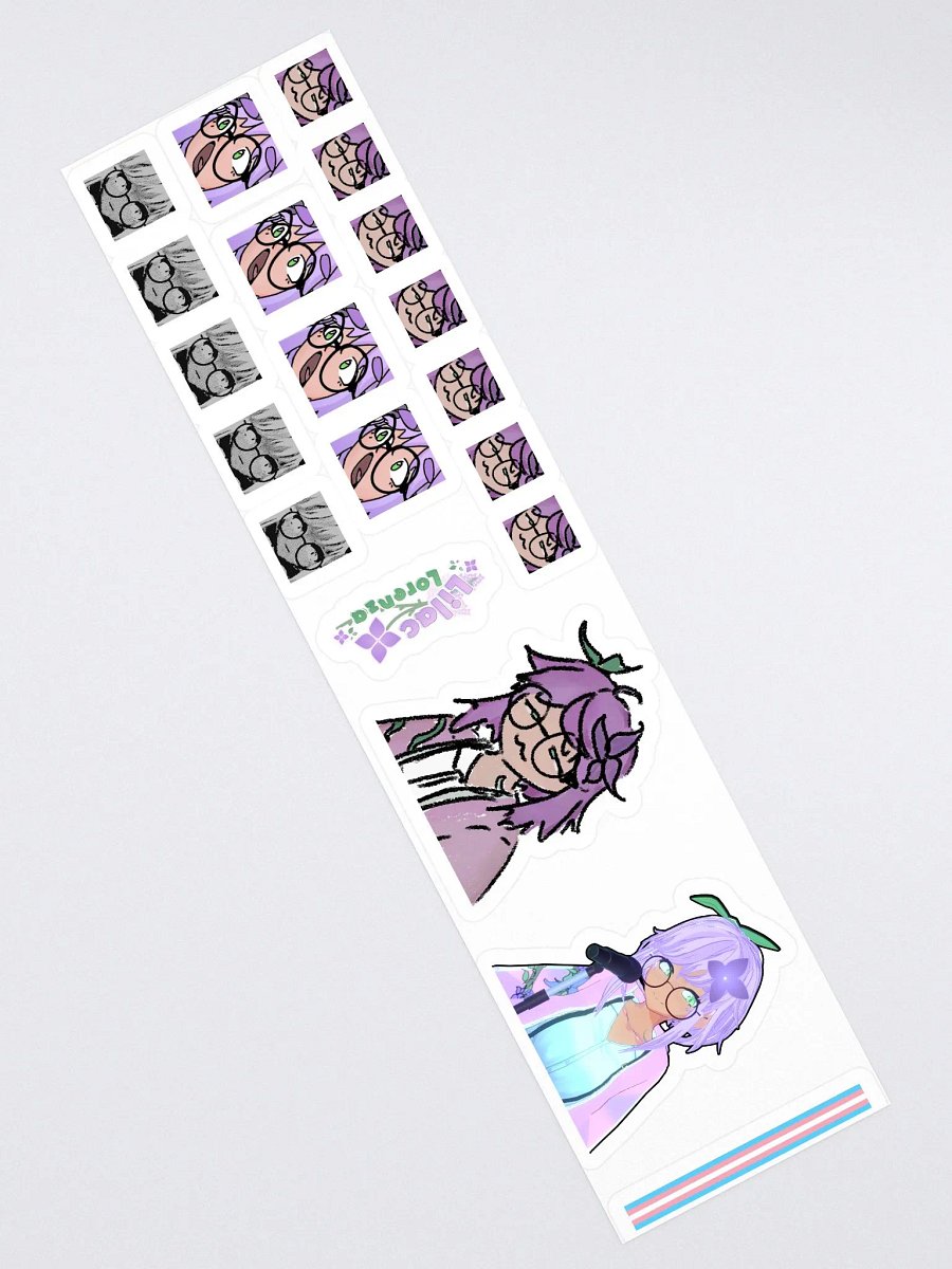 annoying purple girl stickers product image (3)