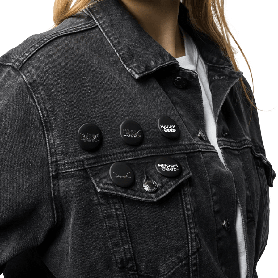 HApex Gear Print Logo - Set of Pin Buttons product image (17)