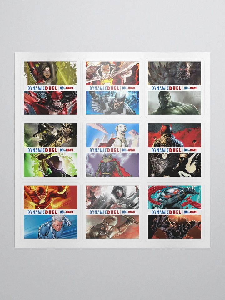 Dynamic Duel Episode Cover Stickers - Series 3 product image (1)