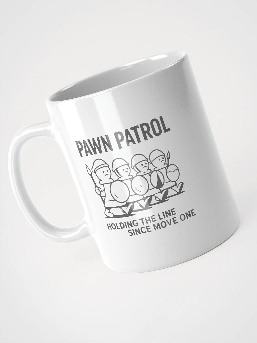Pawn Patrol - White Glossy Mug product image (3)