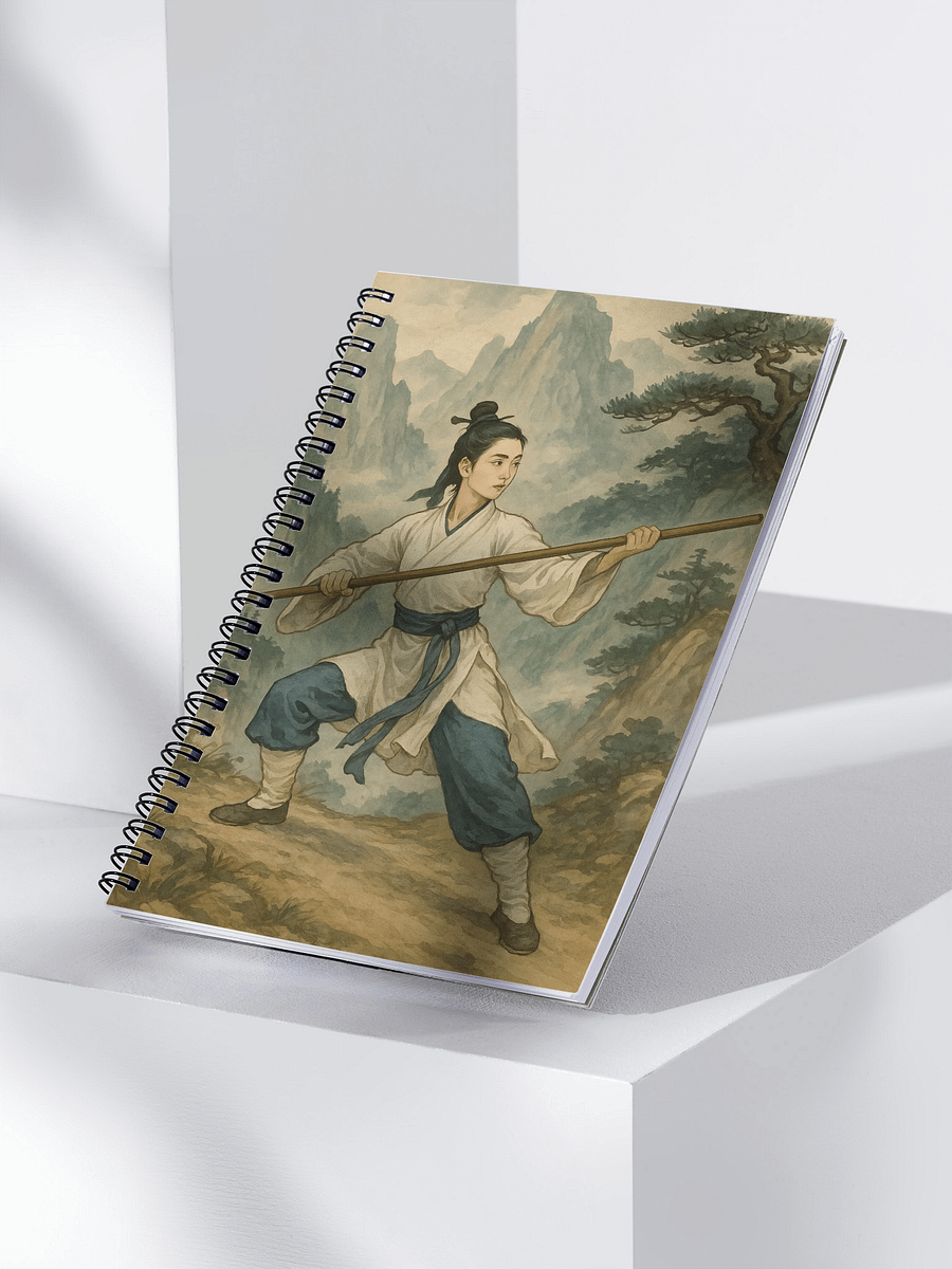Wudang Mountain Warrior Spiral Notebook product image (3)