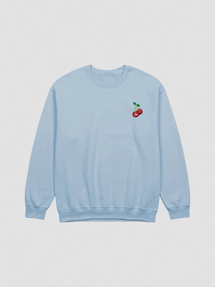 Cherry Sweatshirt - Light Blue product image (1)