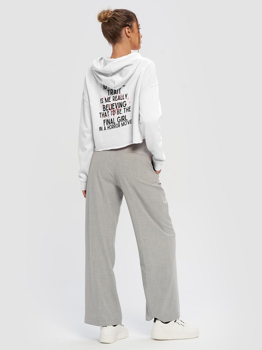 'Final Girl Energy' Cropped Hoodie product image (28)