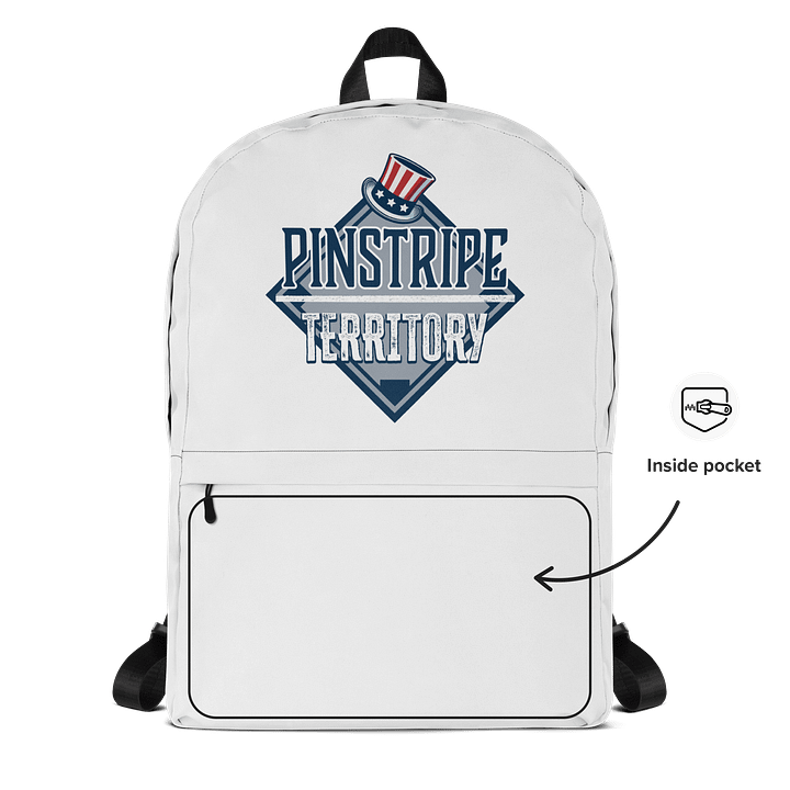 White Backpack product image (2)
