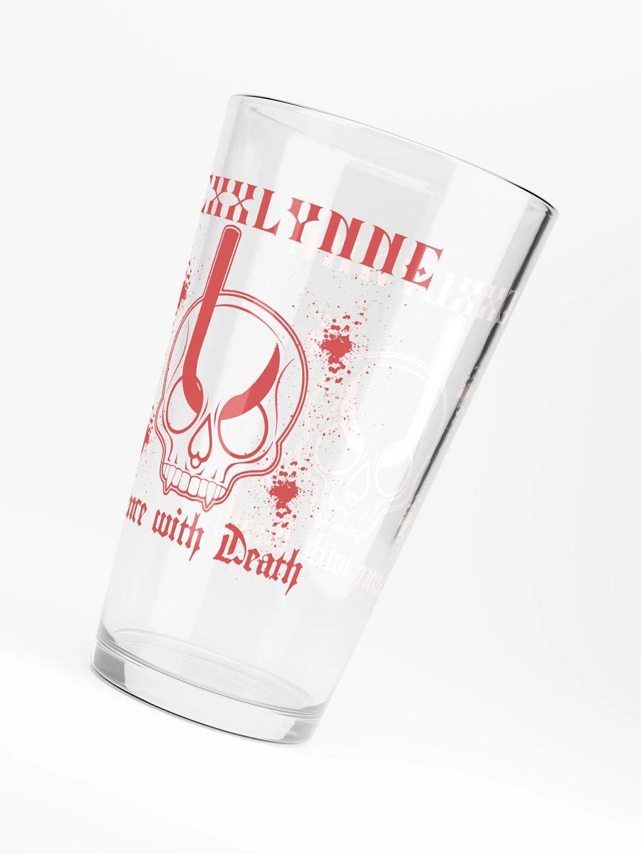 DANCE WITH DEATH PINT GLASS product image (6)
